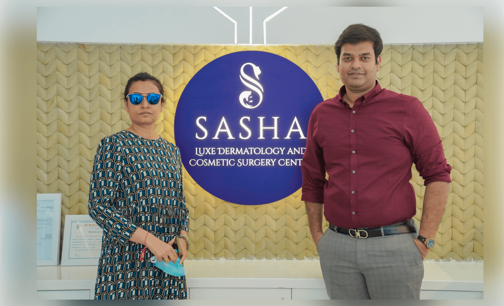 Actress Namrata at Sasha | Best Celebrity skin Treatment