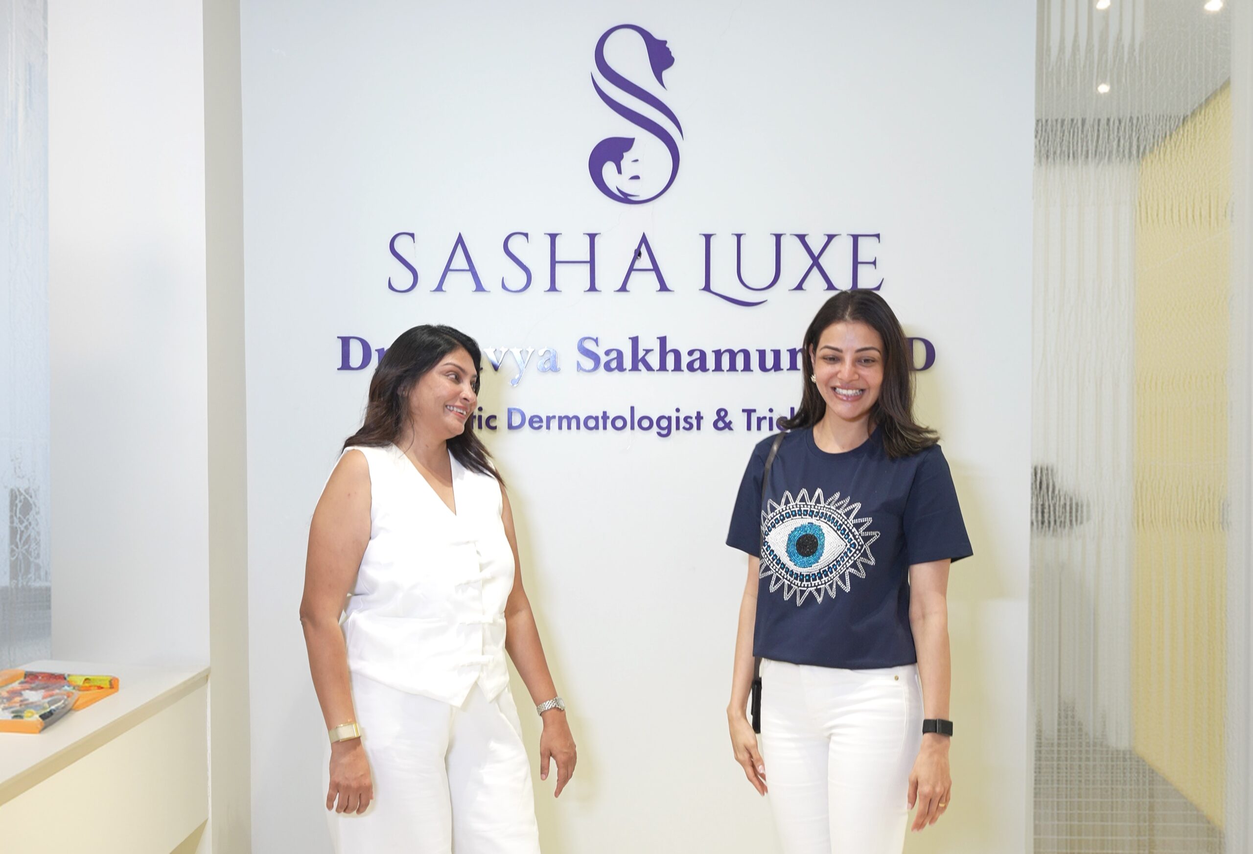 Kajal Aggarwal at Sasha Luxe for Ultherapy PRIME treatment in Hyderabad