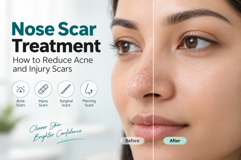 Nose Scar Treatment: How to Reduce Acne and Injury Scars